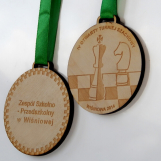 Medale drewniane
